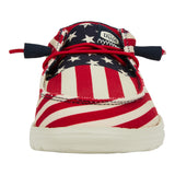 Hey Dude Wendy Americana Flag Shoes