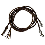 Braided Leather Split Reins