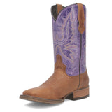 Dan Post Women's Tan & Purple Mara Boots