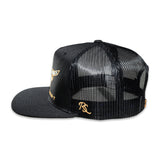 Rope Smart Black Santa Fe Logo Cap