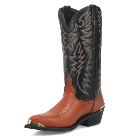 Dan Post Men's Peanut Lizard Western Boots