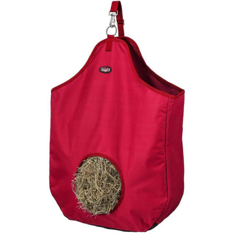 Nylon Hay Bag in Red by Tough 1