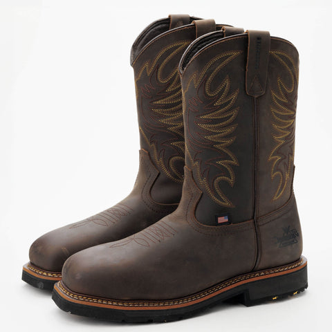 Thorogood Men's Crazy Horse SQ Comp Toe Boot