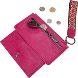 Montana West Wrangler Pink Aztec Clutch Wristlet