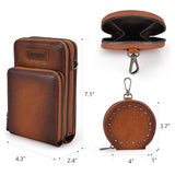 Wrangler Brown Crossbody & Coin Purse