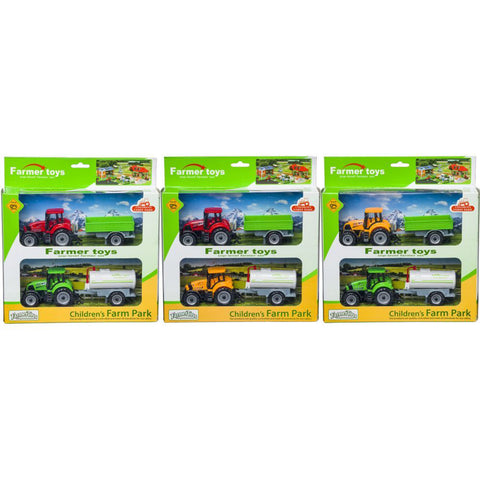 Tractor with Implements 2 Pack