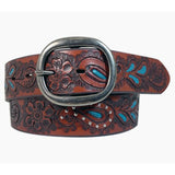 Gem-Dandy Women's Paisley Floral Belt