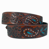 Gem-Dandy Women's Paisley Floral Belt