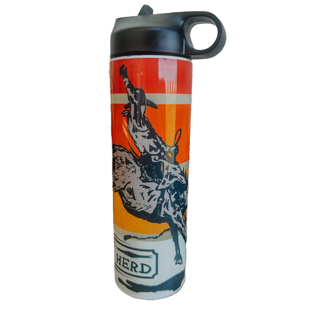 Badlands Cowboy 20oz Water Bottle by The Whole Herd 