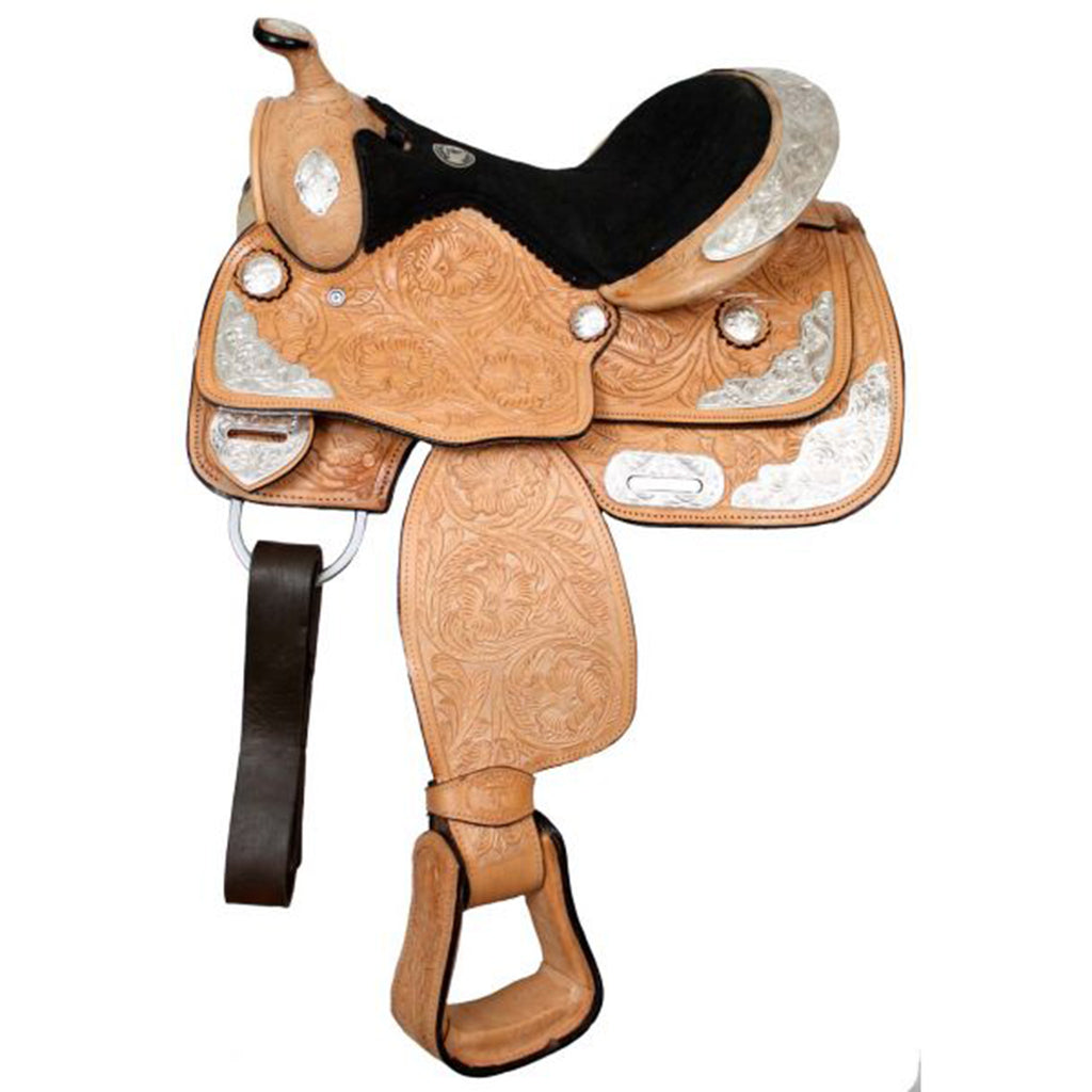 Shiloh Tack Fully Tooled Double T Pony Show Saddle