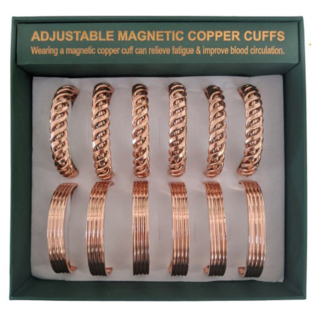 Western Fashion Copper Heavy Magnet Bracelet