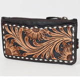 American Darling Hand Tooled Card Holder