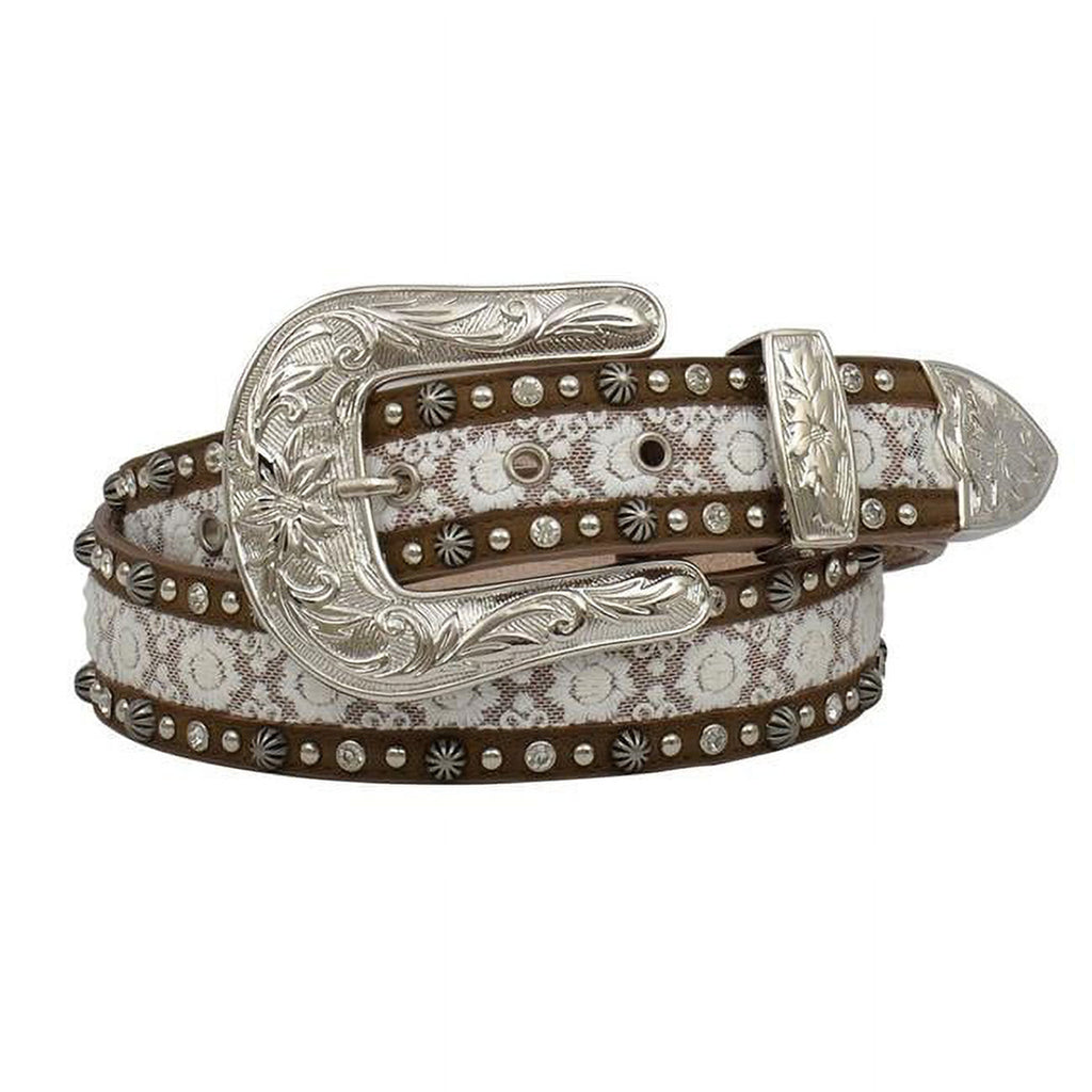 Angel Ranch Women's Lace Inlay Belt