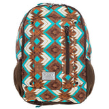 Hooey Brown & Turquoise Aztec Backpack