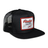 Rope Smart Black Rodeo Life Patch Cap