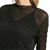 Umgee Women's Stretch Lace Long Sleeve