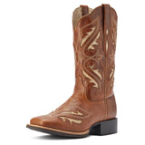 Ariat Women's Round Up Bliss Midday Tan Square Toe