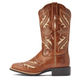 Ariat Women's Round Up Bliss Midday Tan Square Toe