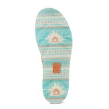 Ariat Women's Tan and Turquoise Aztec Cruiser