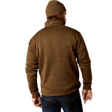 Ariat Men's Brown Caldwell 1/4 Zip Pullover