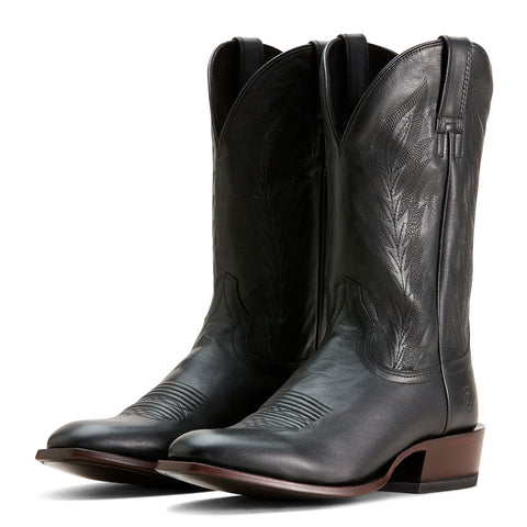 Men's Willie Midnight Black Western Boot by Ariat