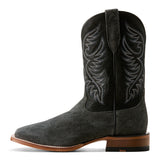 Ariat Wiley Black Elephant Print Roughout Boots