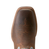 Ariat Sport Wide Square Toe Brown and Earth Blue Boot