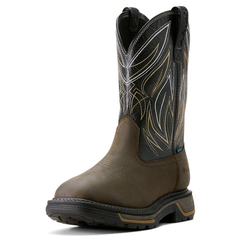 Men's Big Rig BOA Waterproof Work Boot by Ariat