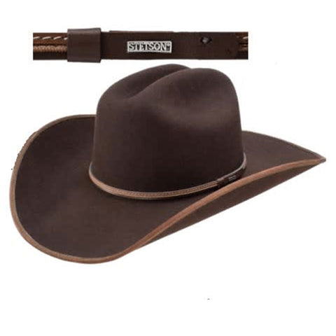 Stetson 3X Chocolate Foothills Felt Hat