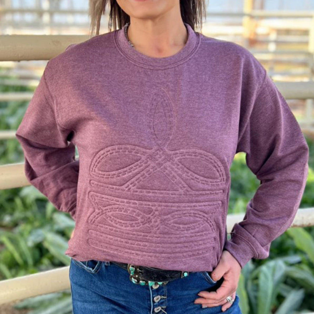 Sterling Kreek Gone Country Pullover in Cranberry