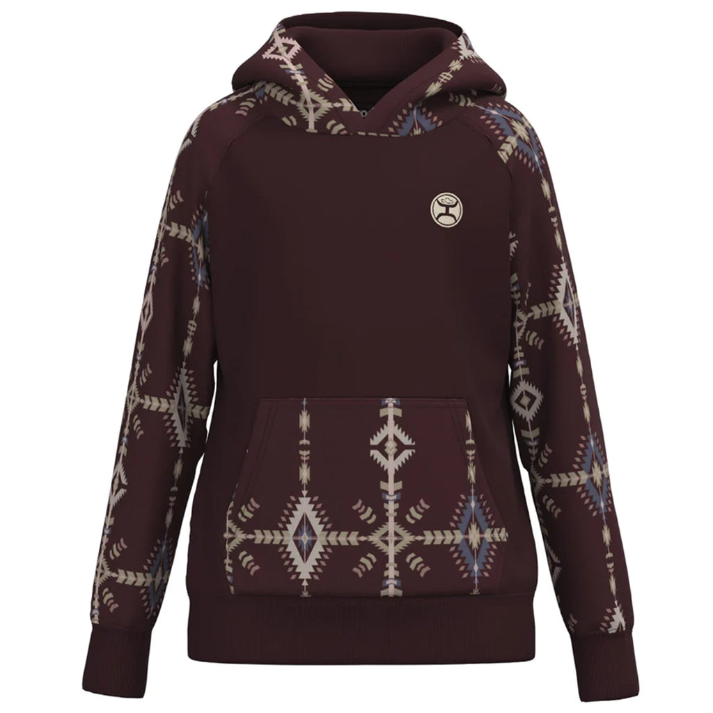 Hooey Kid's Summit Aztec Hoodie