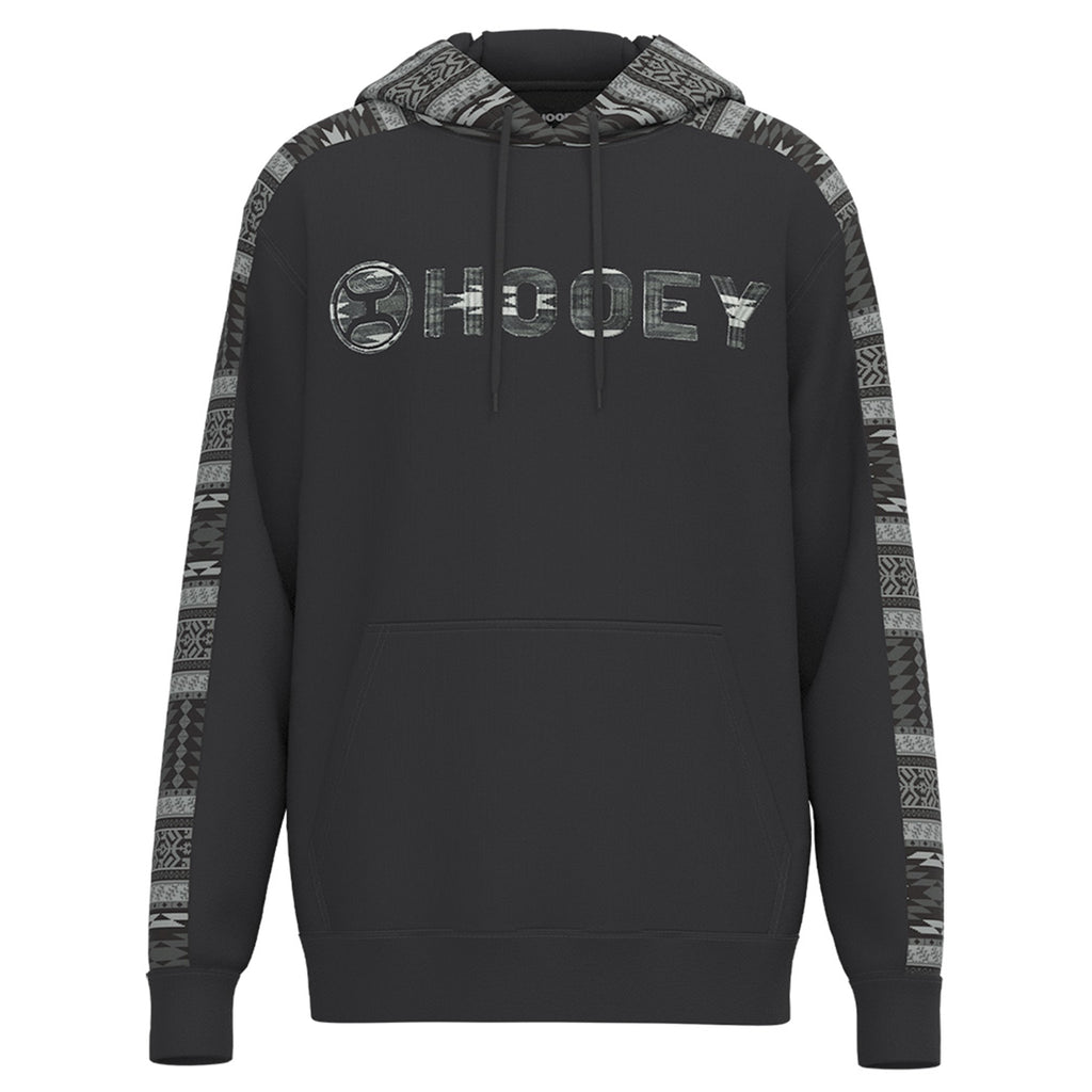 Hooey Men's Canyon Black & Grey Hoodie