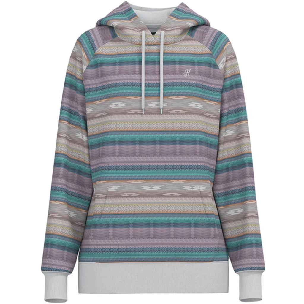 Hooey Women's Purple Serape "Legendary Hoodie"