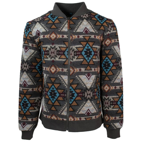 Hooey Men's Brown Aztec Jacket