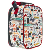 Hooey Rodeo Print Lunch Box