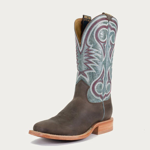 Hyer Men's Chocolate Mule & Denim Boots