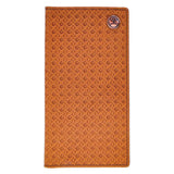 Hooey Tan Basket Weave Wallet