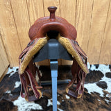 Front view of gullet and horn