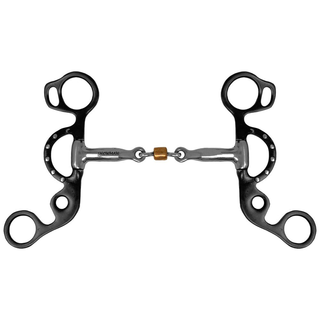 Showman Short Shank 3 Piece Snaffle