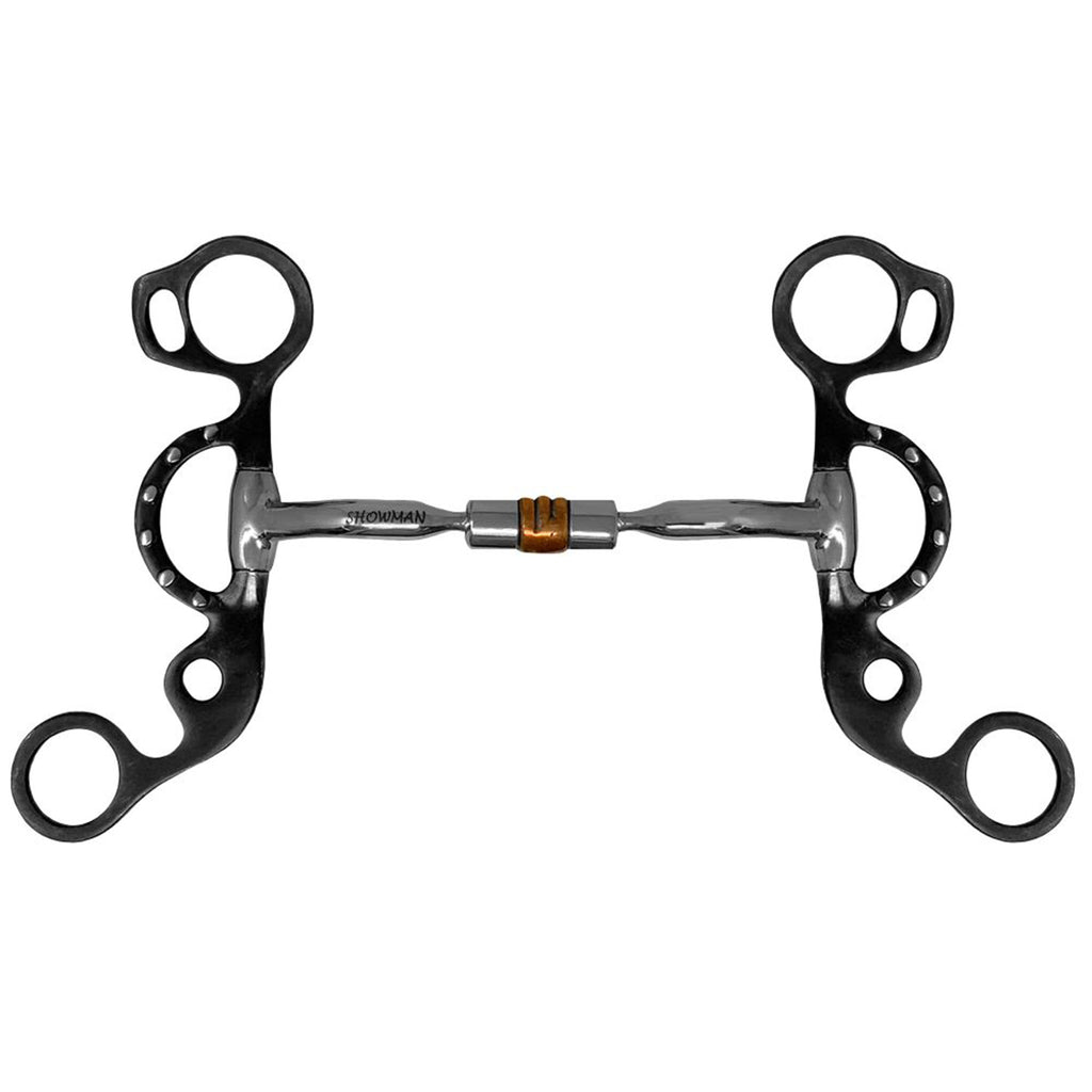 Showman Short Shank Jointed Snaffle Bit