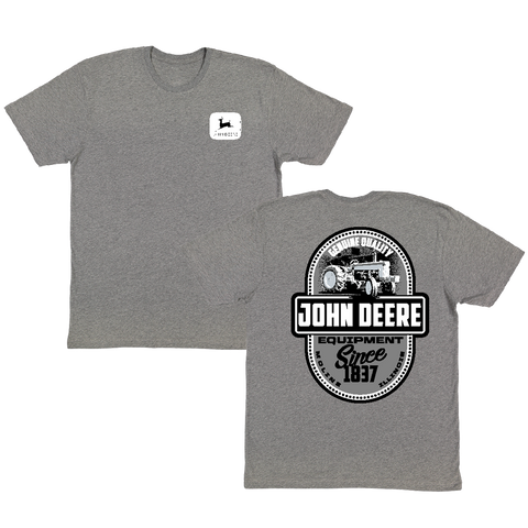 Grey John Deere Genuine Tee