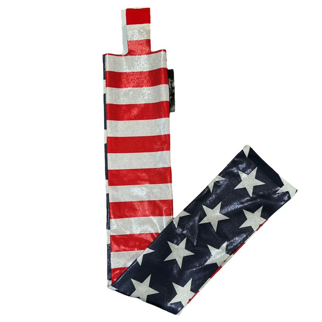 Shiny American Flag Tail Bag