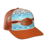 Rope Smart Burnt Orange Marzo Aztec Cap