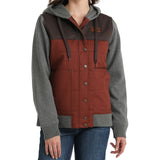 Women's Canvas Hoodie Jacket from Cinch