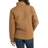 Women's Canvas Bomber Jacket by Cinch