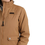 Women's Canvas Bomber Jacket by Cinch