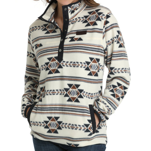 Women's Cream Polar Fleece by Cinch