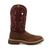 Twisted X Men's 12" Horseman Brown & Burgandy Boots