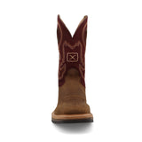 Twisted X Men's 12" Horseman Brown & Burgandy Boots