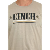 Cinch Men's Cream Tee